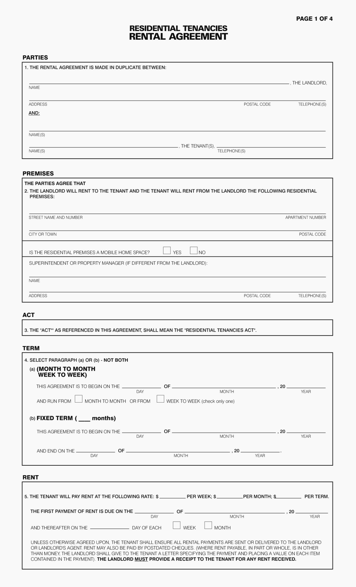Rental Application form Nc Best Of How to Leave Rental