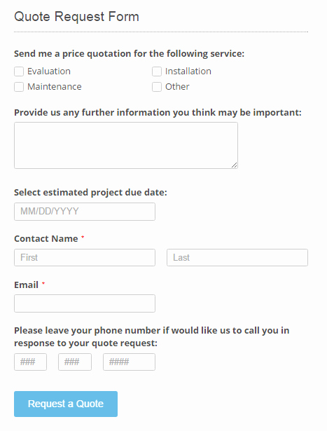 Request for Quote Template Excel Best Of How to Build A Wordpress Quote Request form
