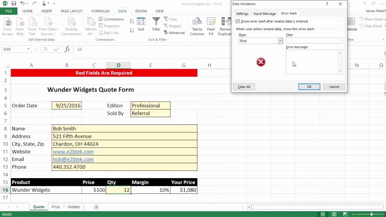 Request for Quote Template Excel Elegant Excel Quote form
