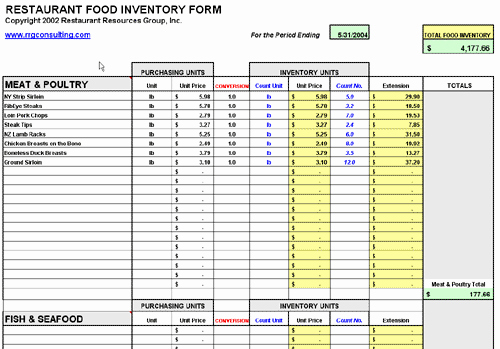 Restaurant Inventory Management Excel Beautiful 2 Product Inventory Spreadsheet