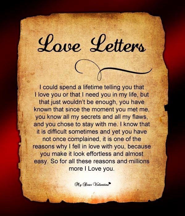 Sad Love Letter for Him Unique Love Letters for Him 26