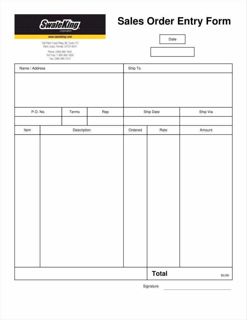 Sale order form Template Awesome 9 Sales order form Templates Free Samples Examples