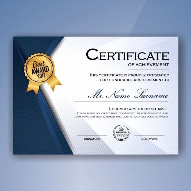 Sample Certificate Of Achievement Inspirational Best 25 Certificate Of Achievement Template Ideas On Pinterest
