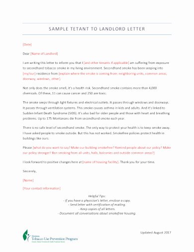 Sample Complaint Letter to Landlord Inspirational 10 Best Tenant Plaint Letter Examples &amp; Templates Download now