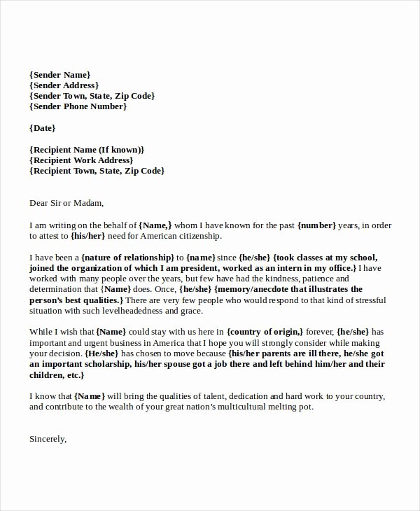 Sample Letter to Immigration Officer Awesome Reference Letter for Immigration From Employer Resume