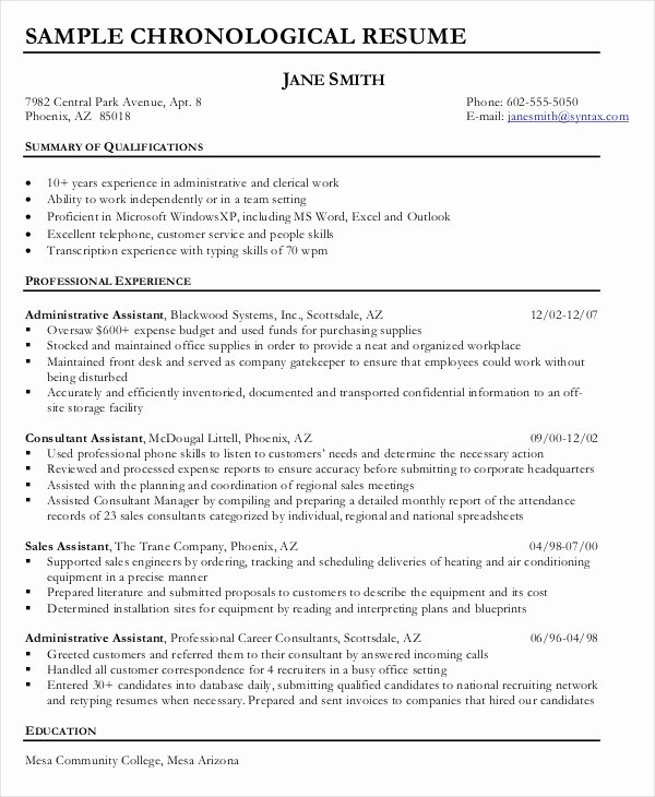 Sample Resume Legal Administrative assistant New 5 Legal Administrative assistant Resume Templates Pdf Word