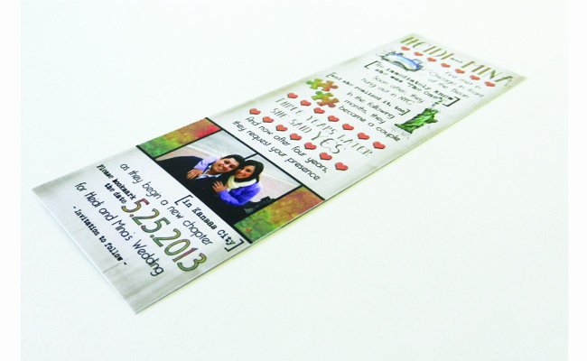 Save the Date Bookmarks New Wedding Save the Date Bookmarks