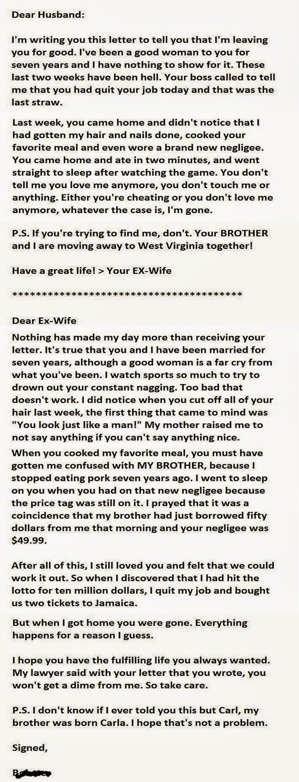 Separation Letter to Husband Unique the Best Divorce Letter Ever This Guy Nails It Discover Reality