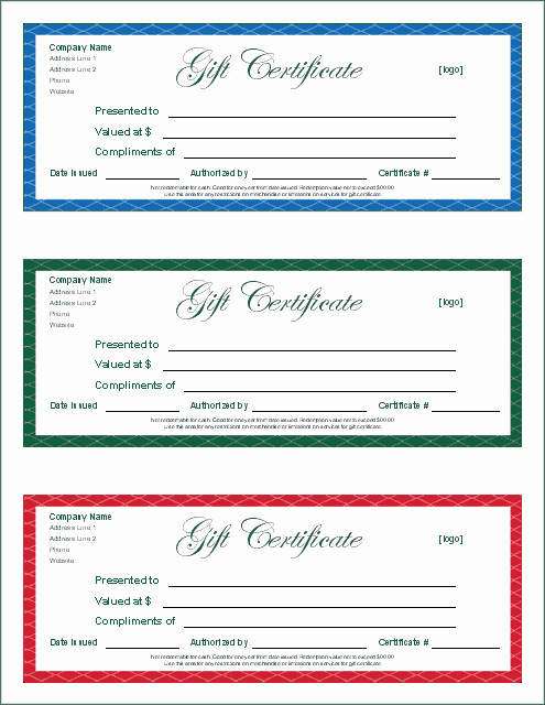 Silent Auction Gift Certificate Template Beautiful Gift Certificates On Pinterest
