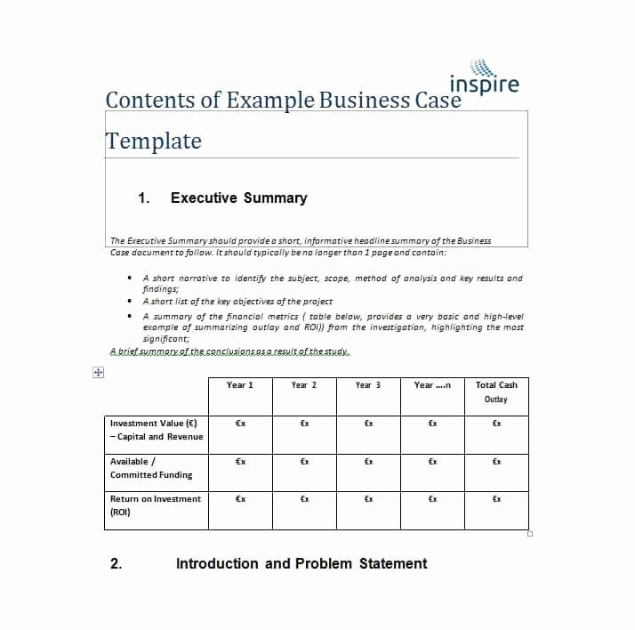 Simple Business Case Example Inspirational 30 Simple Business Case Templates &amp; Examples Template Lab