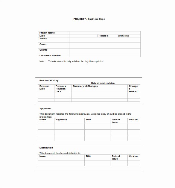 Simple Business Case Template Awesome 13 Business Case Templates Pdf Doc