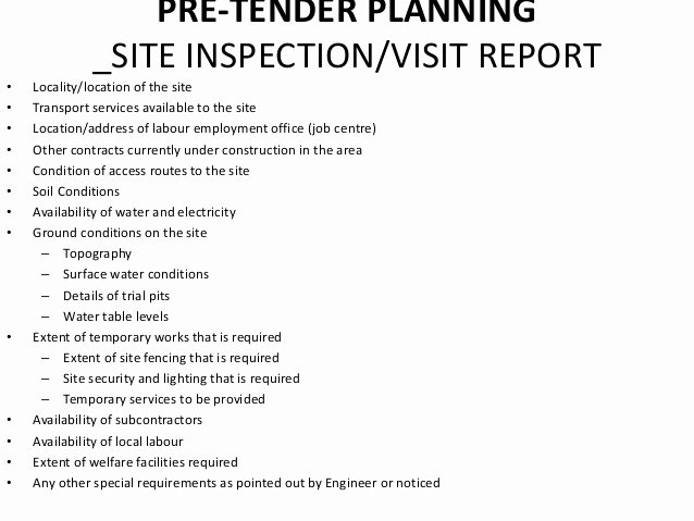 Site Visit Report Template Inspirational 27 Of Survey Site Visit Report Template