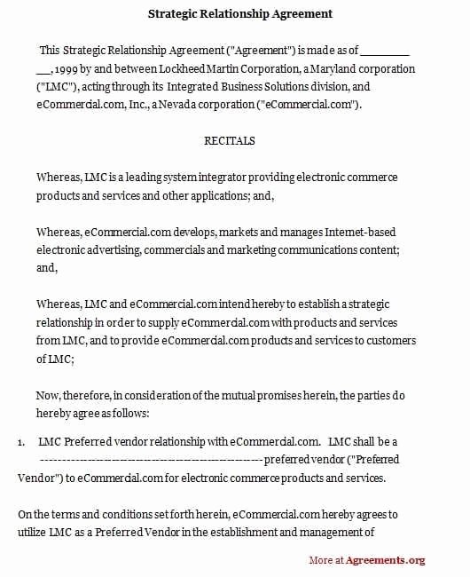 Snow Plow Contract Sample Unique Relationship Contract Template 2 Templates