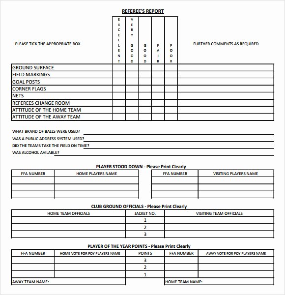Soccer Score Sheet Template New 27 Of Football Game Sheet Template