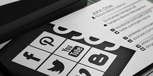Social Media Business Cards Fresh Business Card Design Tips top Ideas for Designers In 2018