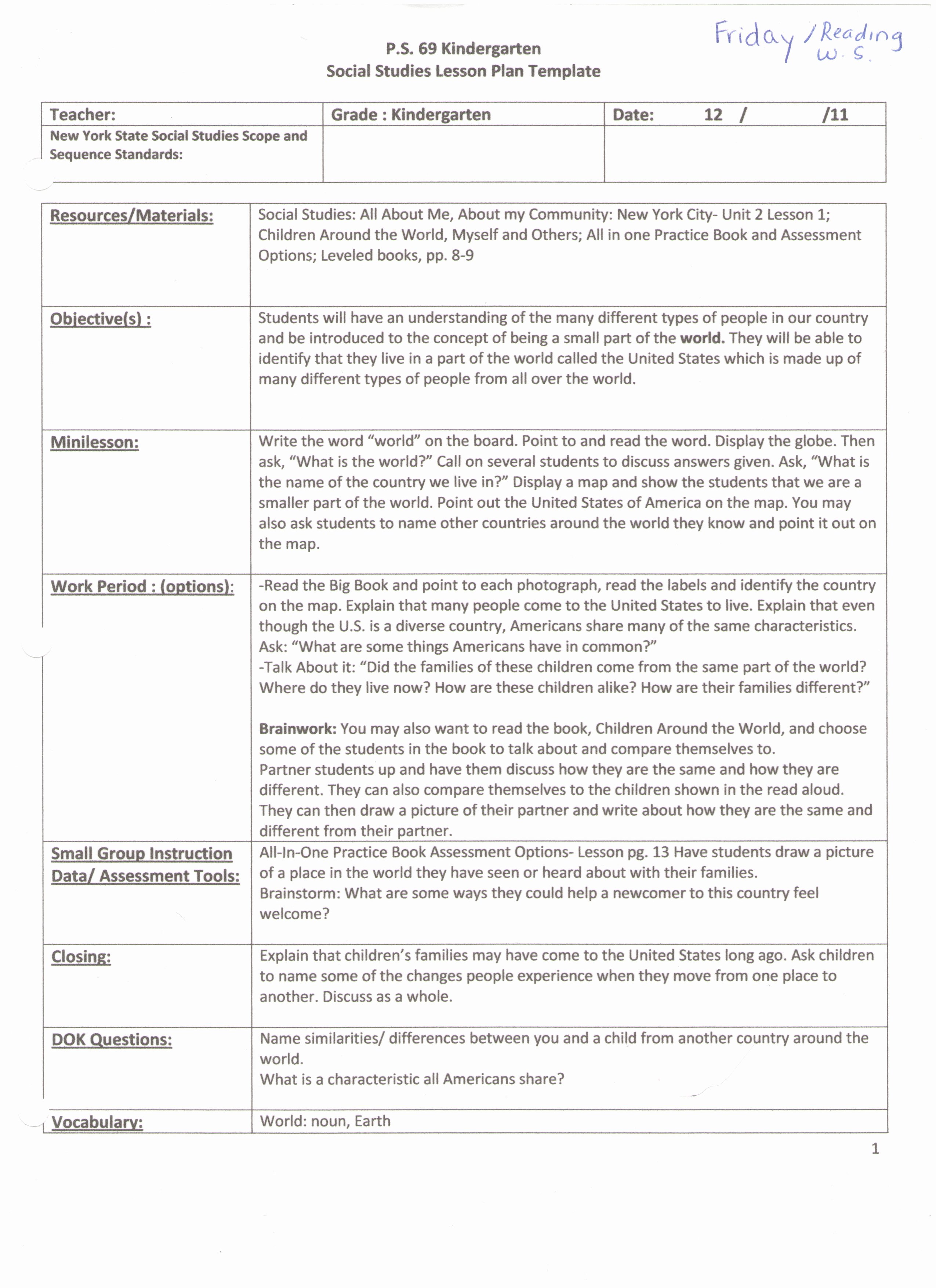 Social Studies Lesson Plan Templates Awesome Best S Of social Stu S Lesson Plans 7th Grade social Stu S Lesson Plans social