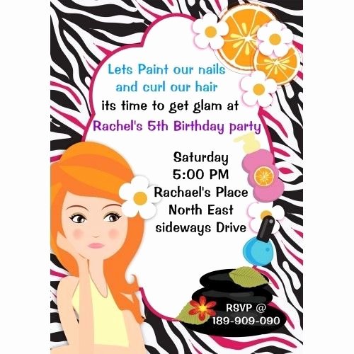 Spa Party Invitations Templates Free Fresh 44 Best Images About Spa Labels &amp; Invitations On Pinterest