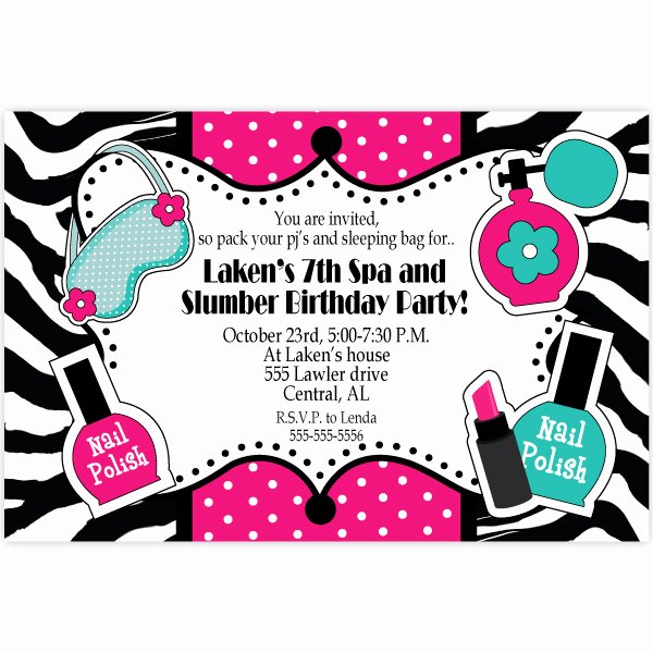 Spa Party Invite Template Unique Free Printable Unique Birthday Invitations for Adults