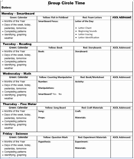 Special Education Lesson Plan Template Elegant Pin by Jenna On Room 402