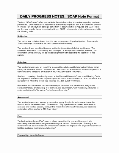Speech therapy Progress Notes Template Lovely therapy Progress Note Template Speech
