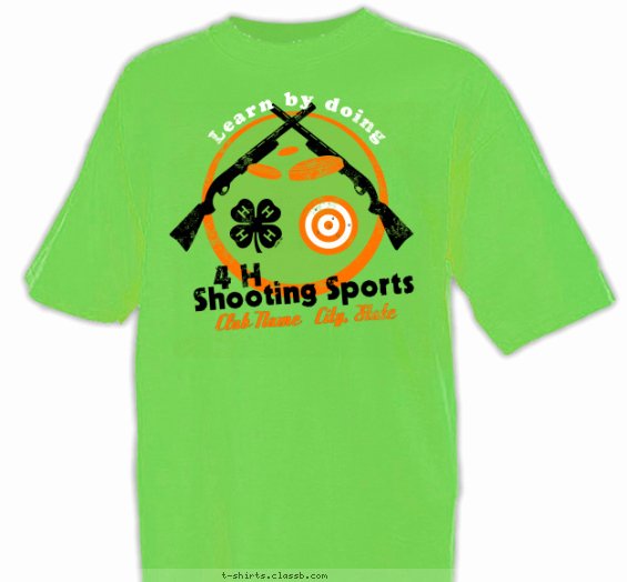 Sport T Shirt Design Ideas Unique 4 H Club Design Sp2999 4 H Shooting Sports