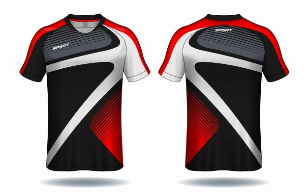 Sport T Shirt Design Ideas Unique soccer Jersey Template Sport T Shirt Design Vector