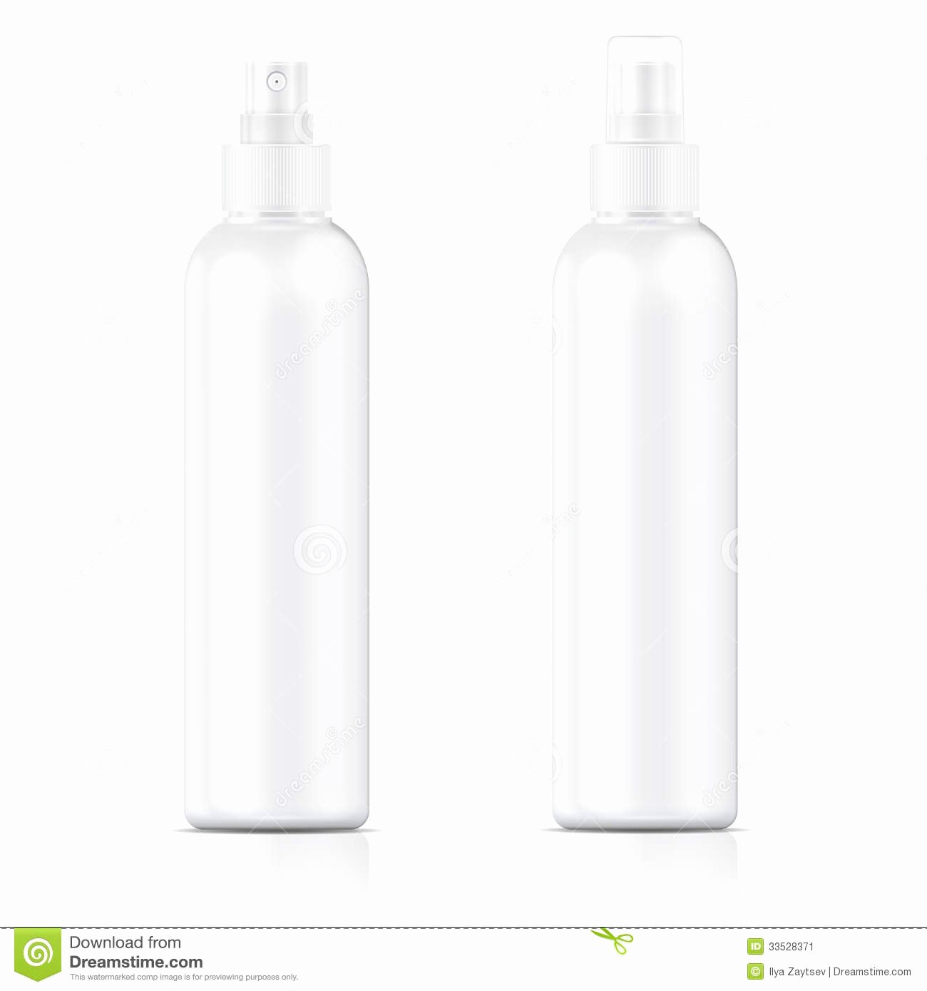 Spray Bottle Label Template Unique White Sprayer Bottle Template Stock Vector Illustration Of Blank isolated