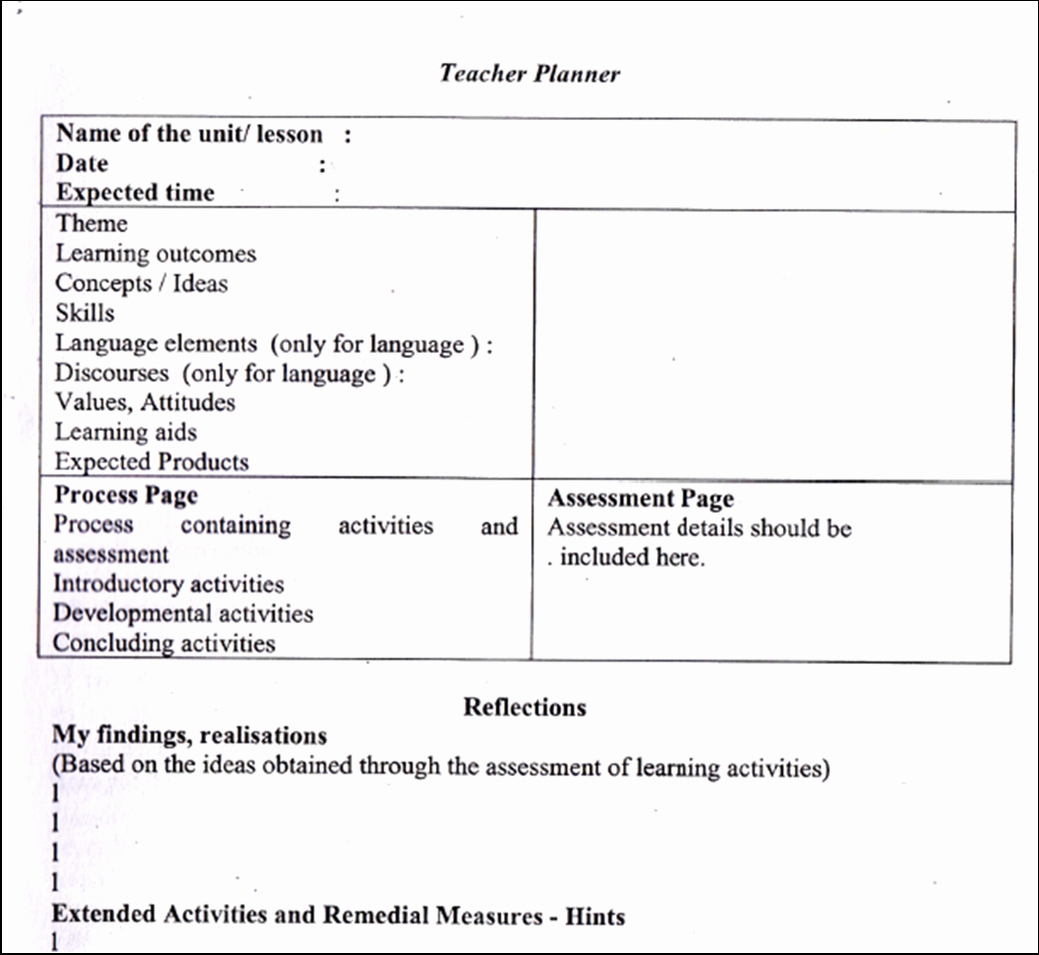 Standard Based Lesson Plan Template Unique Education Network New Proposed Lesson Plan format for B Ed Colleges