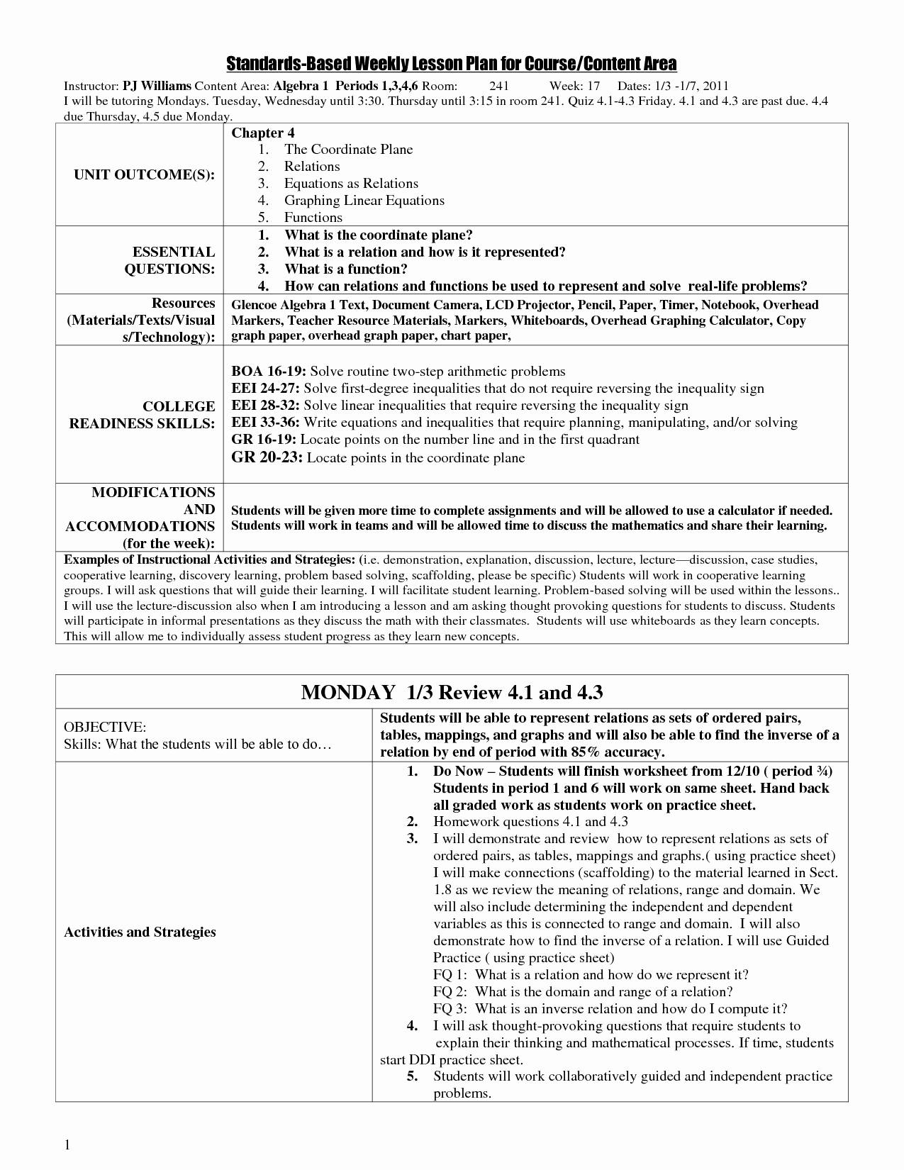 Standards Based Lesson Plan Template Awesome Best S Of Standards Based Lesson Plan format Standard Based Lesson Plans Template
