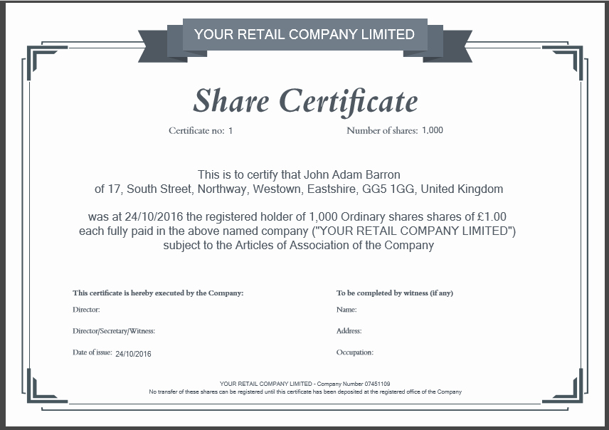 Stock Certificate Template Microsoft Word Unique Another Inform Direct Product Update October 2016