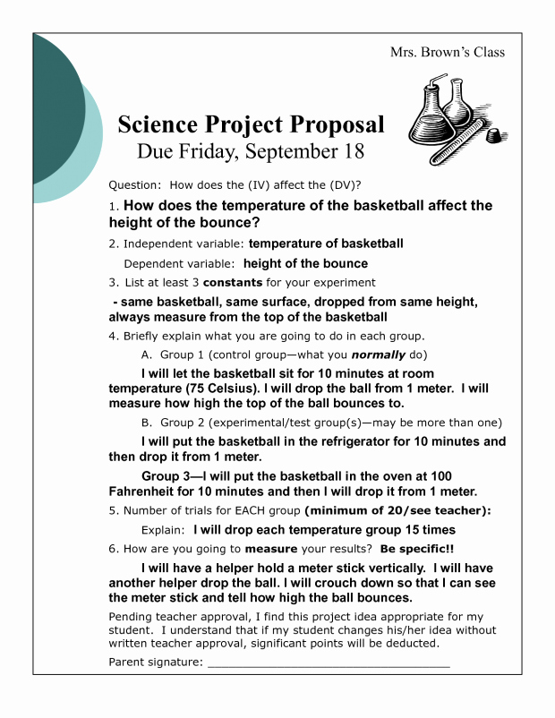 Student Project Proposal Example Lovely “bad” Proposal Example Science Project Proposal – English 314 Technical Writing