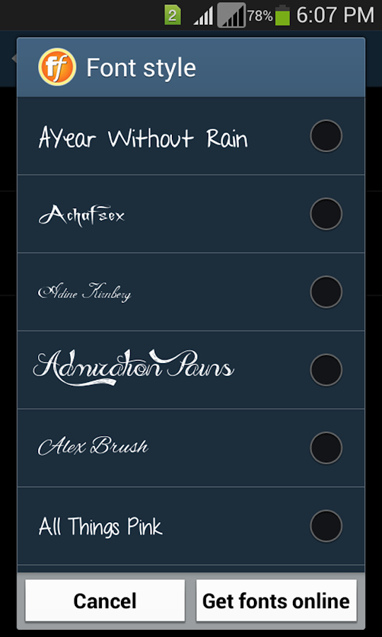 Stylish Font for android Awesome Stylish Fonts android Apps On Google Play