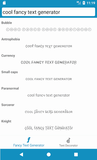 Stylish Fonts for android Beautiful Cool Fancy Text Generator Stylish Text Fonts Apk Download for android