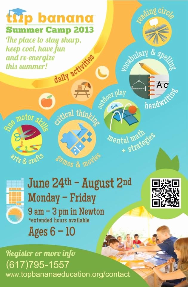 Summer Camp Flyer Design Luxury Summer Camp 2013 Poster Happenings