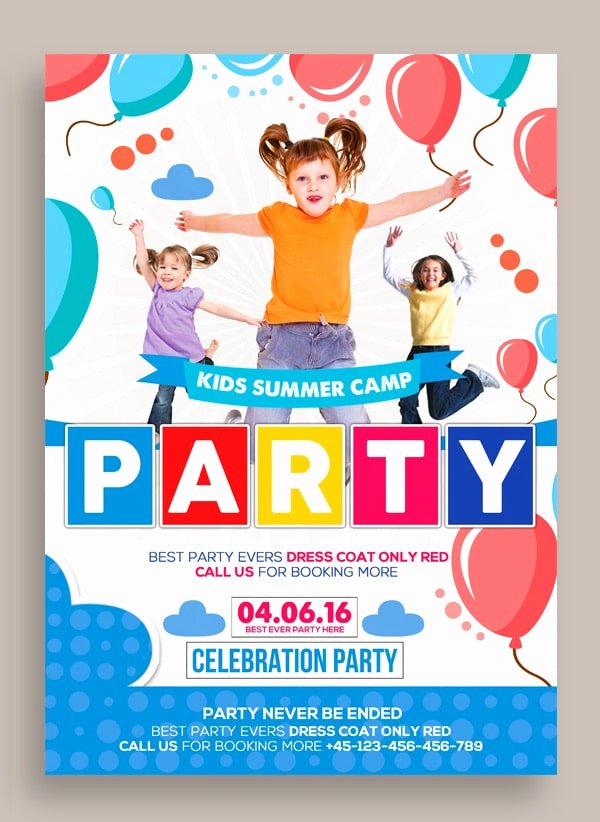 Summer Camp Flyer Template Free Best Of Free Flyer Templates Psd From 2016 Css Author