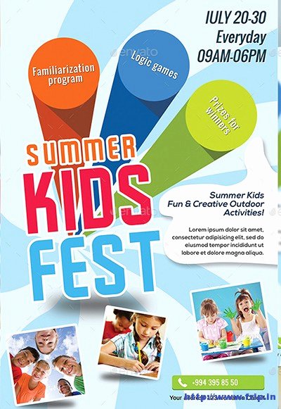 Summer Camp Flyer Template Free Fresh 50 Best Kids Summer Camp Flyer Print Templates 2019