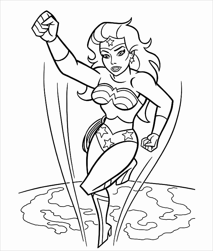 Super Hero Coloring Page Lovely Superhero Coloring Pages Coloring Pages