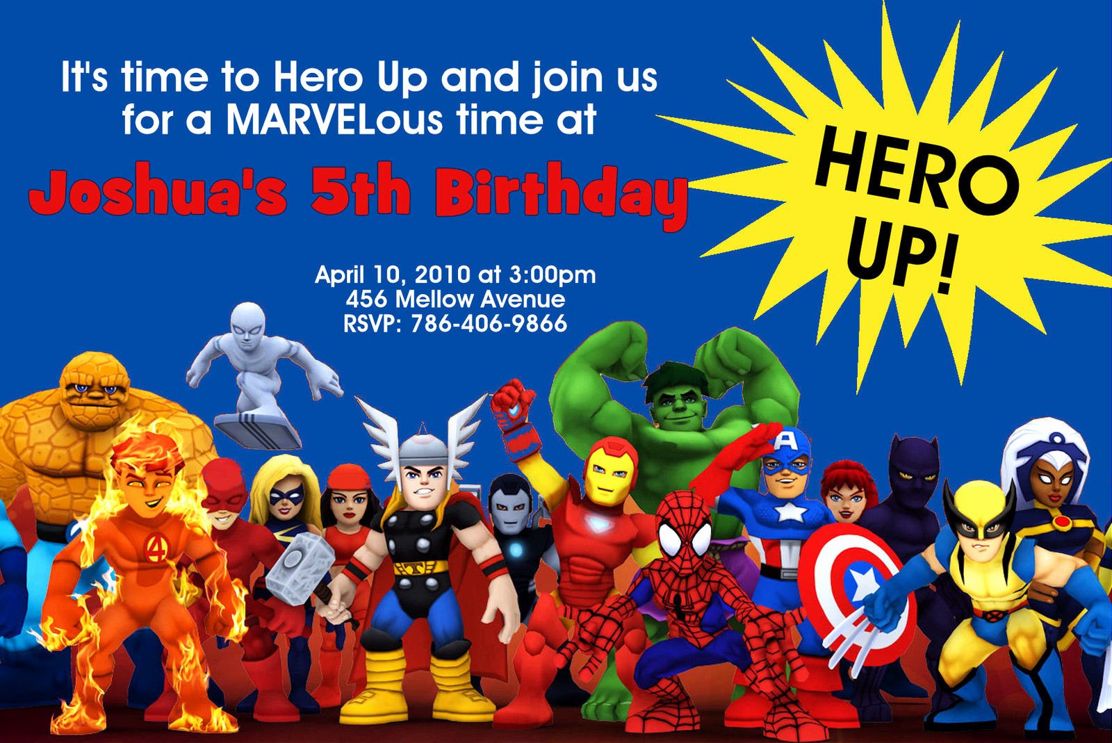 Superhero Birthday Invitations Templates Free Unique Free Evite Birthday Party Invitations