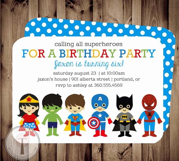 Superhero Girl Birthday Invitations Luxury Superhero and Super Girl Birthday Invitation by T3designsco