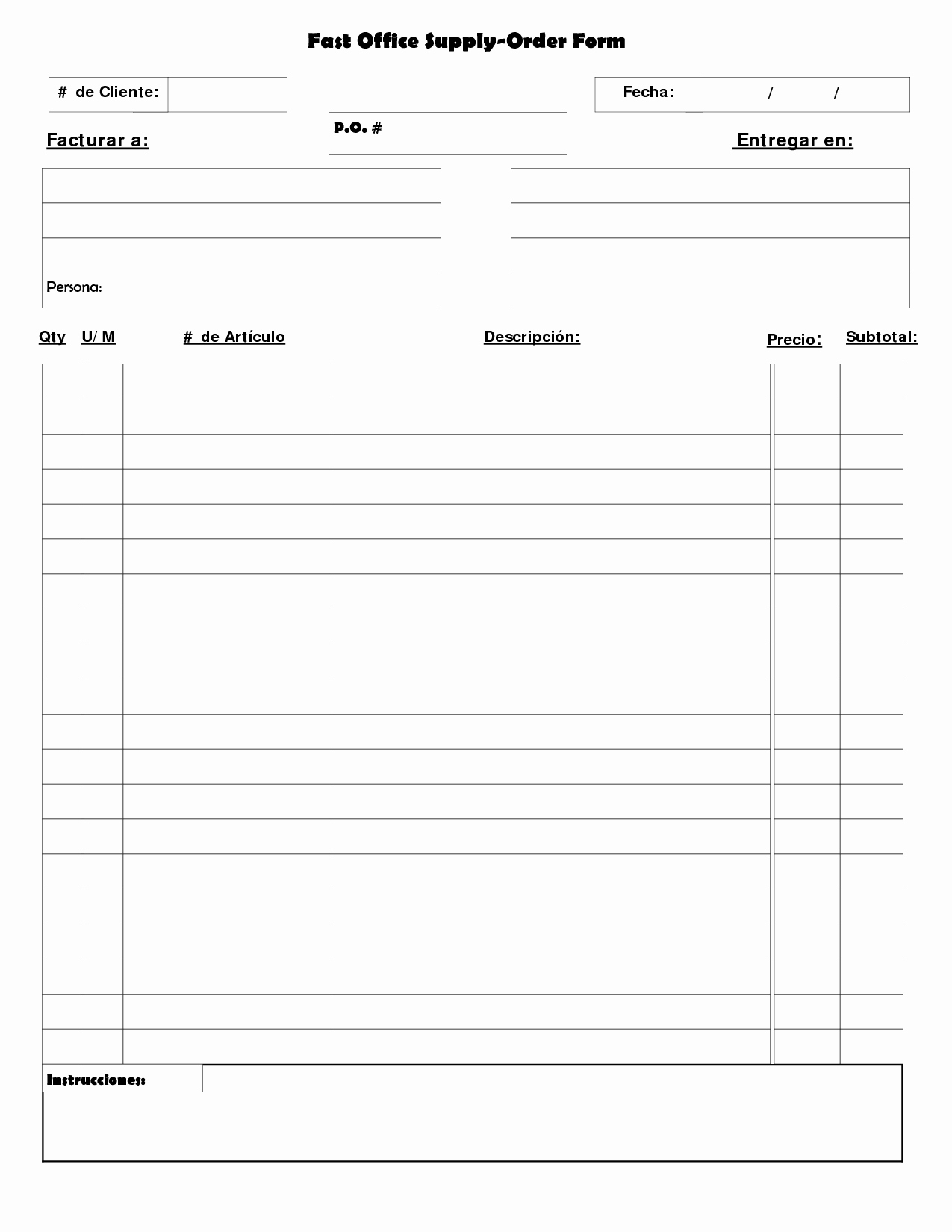 Supply order form Template Awesome Best S Of Fice Supply order form Template Fice Supply order form Fice Supply order