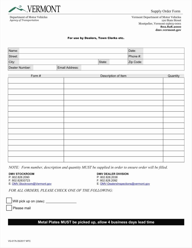 Supply order form Template Fresh 9 Retail order form Templates No Free Word Pdf Excel format Downloads
