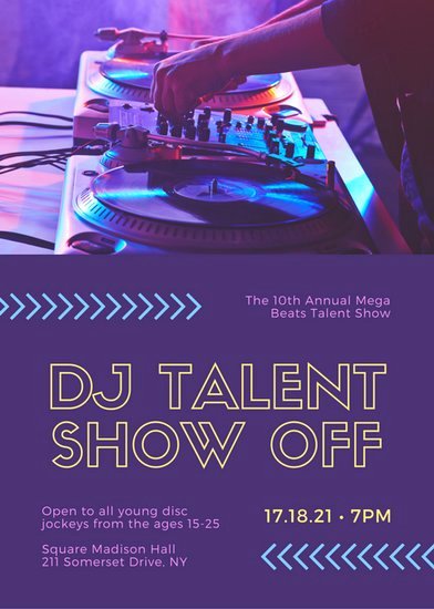 Talent Show Flyer Template Best Of Customize 127 Talent Show Flyer Templates Online Canva