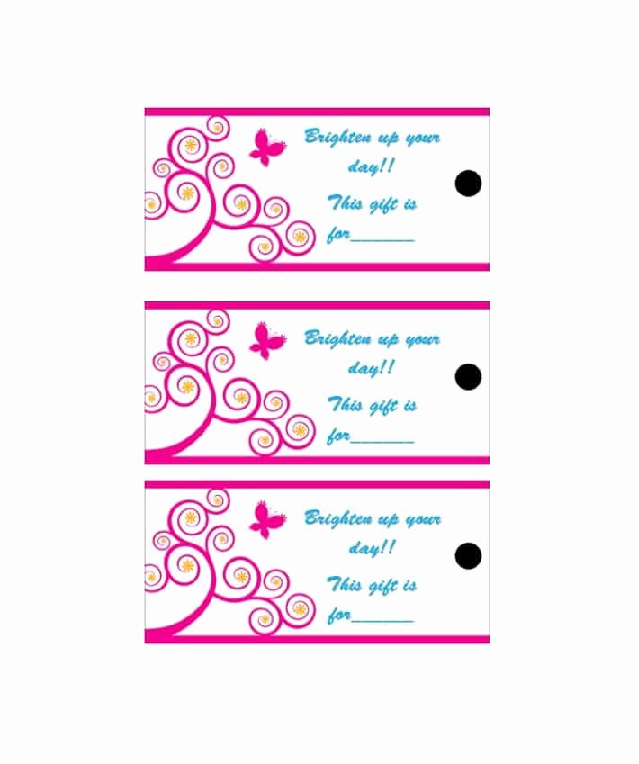 Template for Gift Tags New 44 Free Printable Gift Tag Templates Template Lab