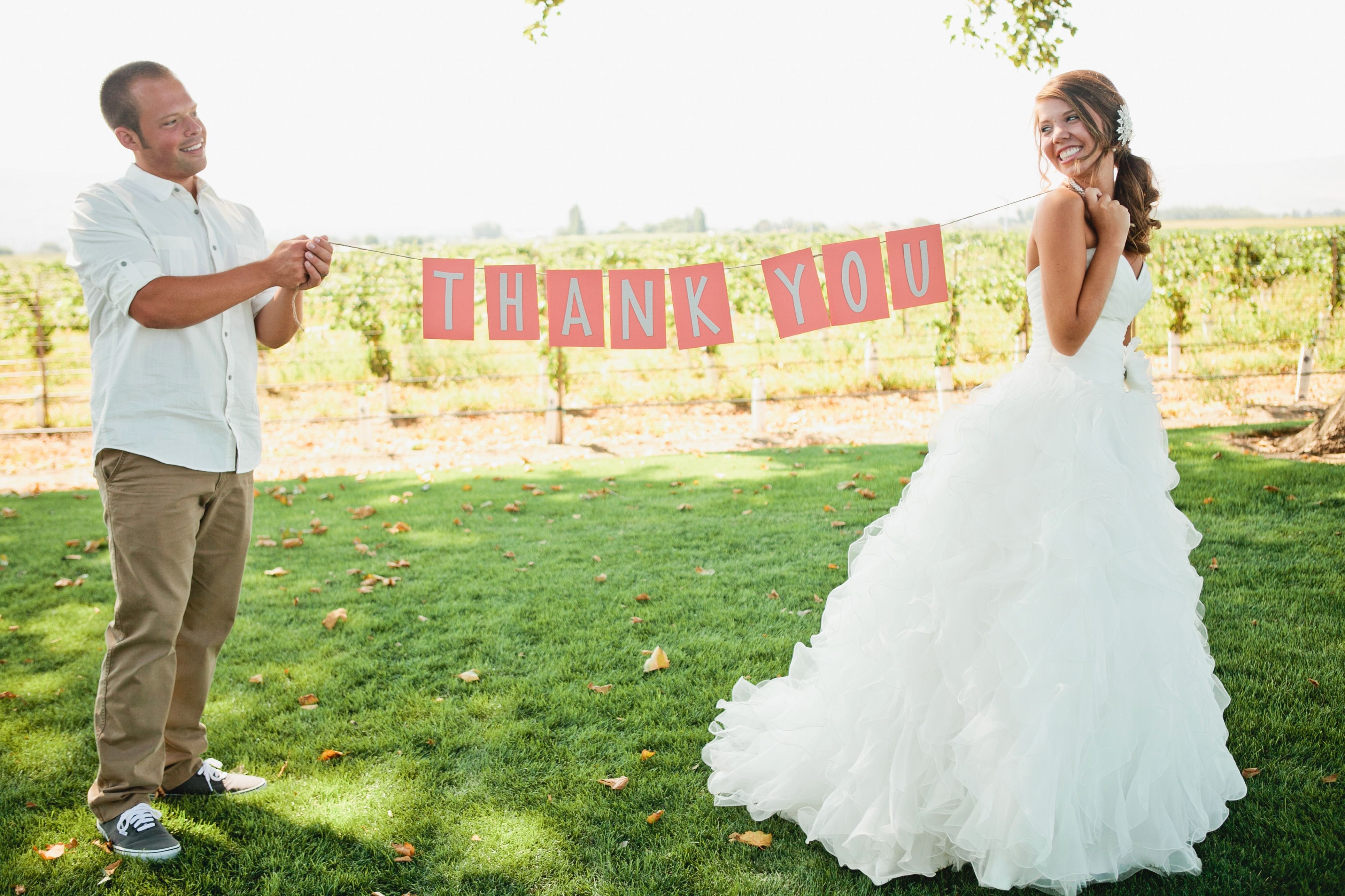 Thank You Banner Ideas Awesome Wedding Thank You Banner Wedding