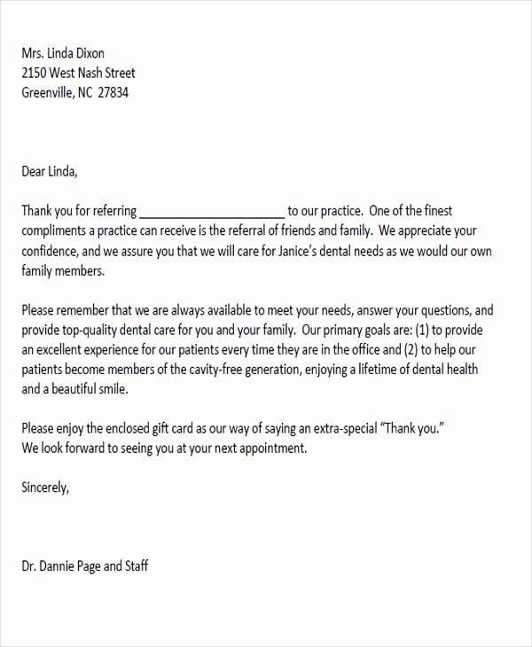 Thank You Letter to Doctor Awesome 5 Sample Thank You Letters to Doctor Free Sample Example format Download