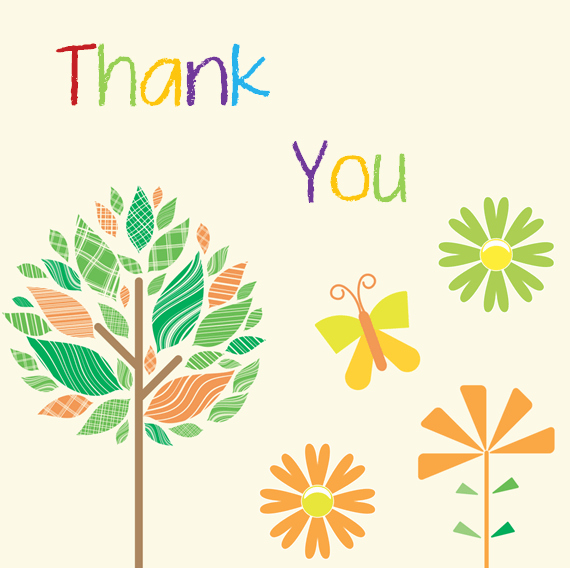 Thank You Postcard Template Awesome Thank You Card Template 6 Beautiful Designs for Word