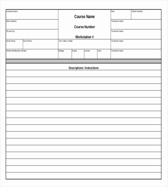 Ticket order form Template Inspirational 28 Blank order Templates – Free Sample Example format Download