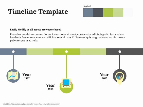 Timeline Template for Mac Fresh Free Apple Keynote Template Timeline On Behance
