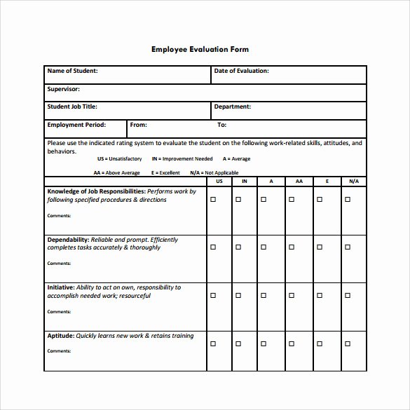 Training Feedback form for Employees New Employee Evaluation form 21 Download Free Documents In Pdf