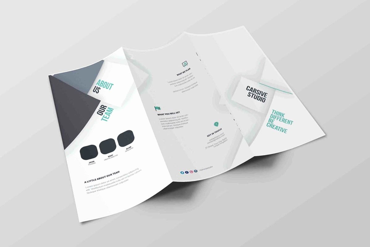 Tri Fold Brochure Psd Template Elegant Free Tri Fold Brochure Psd Template — Creativetacos